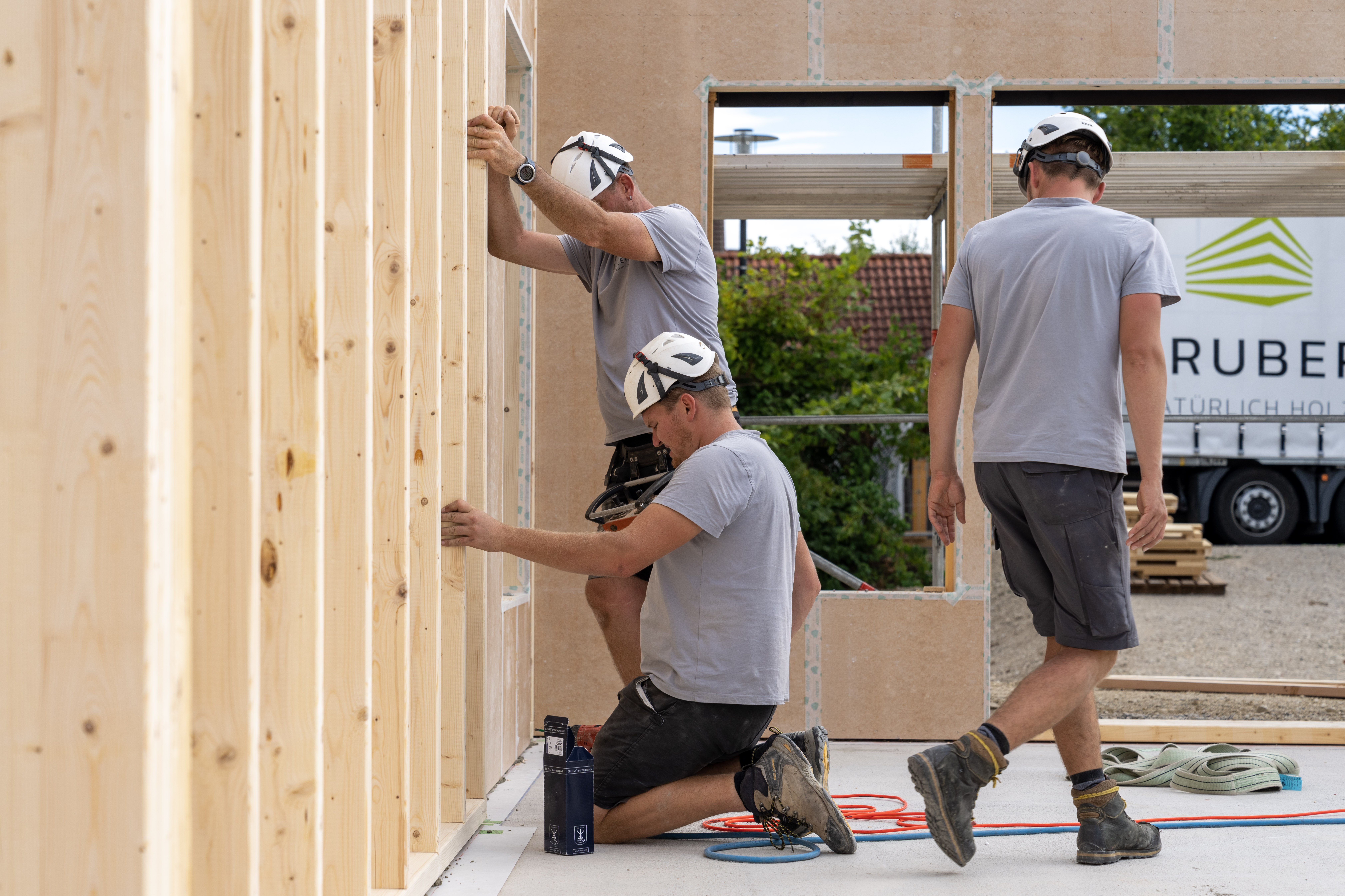 HolzbauGruber_Holzbauarbeiten_Einfamilienhaus