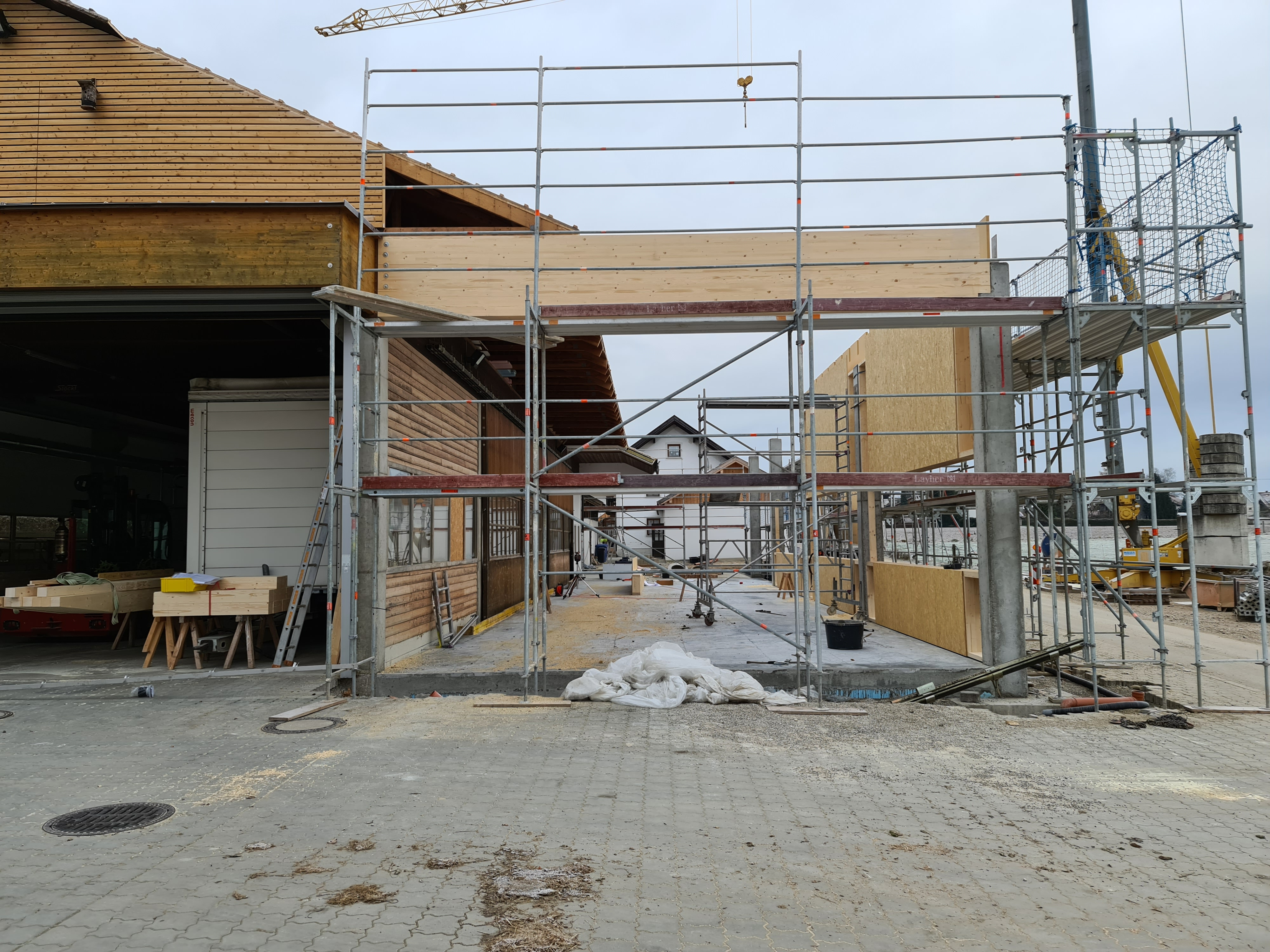 2020 Anbau Abbundhalle Nord 2020 Anbau Abbundhalle Nord