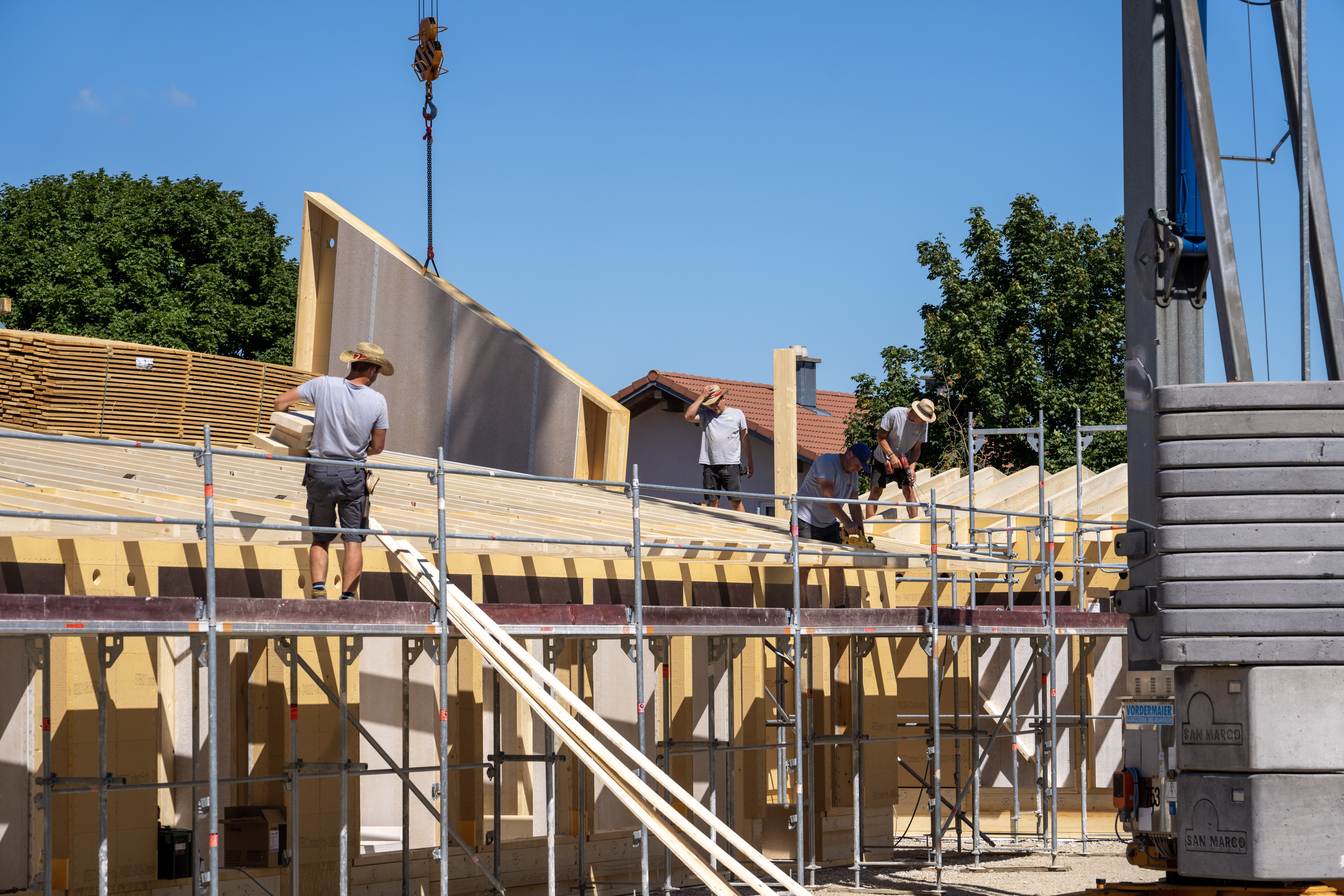 Holzrahmenbau Erweiterug Ki Ga